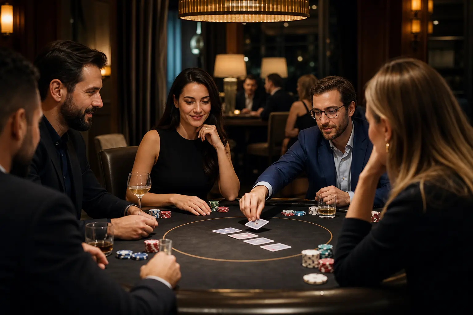 Soirée poker chez Riva Maison