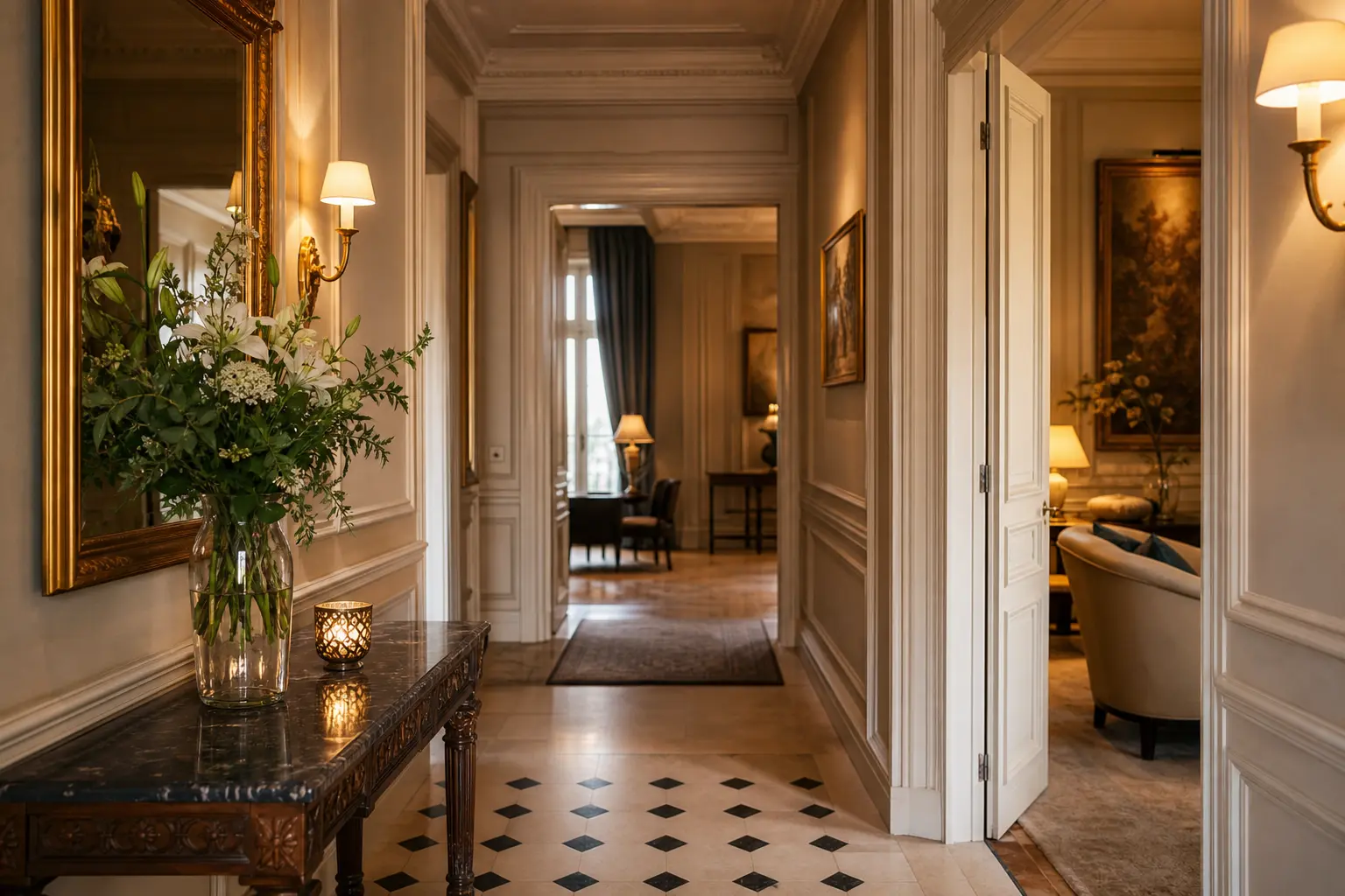 Hall d'entrée de Riva Maison
